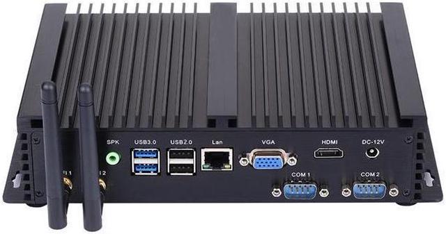 HUNSN Fanless Industrial Computer, IPC, Mini PC, IM03, Intel HUNSN Fanless Industrial Computer, IPC, Mini PC, IM03, Intel