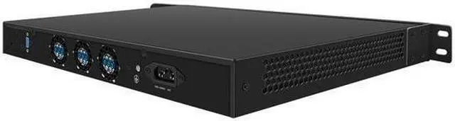 Alt view image 4 of 4 - HUNSN 1U Cabinet Firewall Appliance 10GB, Intel N200, RJ54, PFsense, Mikrotik, OPNsense, VPN, Network Rackmount, 4 x 226-V 2.5GbE LAN, 2 x SFP+ 82599es 10 Gigabit, GPIO, SIM Slot, 8G RAM, 128G SSD