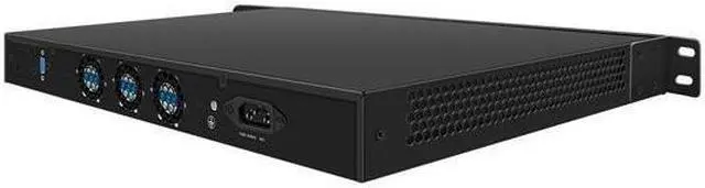 Alt view image 4 of 4 - HUNSN 1U 19 Inch Rack Mount Firewall Appliance, Intel N200, RJ55, pFsense, Mikrotik, OPNsense, VPN, Network Router, AES-NI, 8 x 226-V 2.5GbE LAN, Console, VGA, GPIO, SIM Slot, 8G RAM, 512G SSD