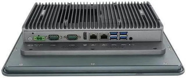 Alt view image 2 of 5 - HUNSN 12.1 Inch Industrial IP65 Front Panel PC, I3 10110U, PX02, Multi Touch Resistance Touch Screen, Windows 11 or Linux Ubuntu, TPM2.0, 9-36V 2Pin Phoenix, 2 x COM, HDMI, 2 x LAN, 32G RAM, 256G SSD