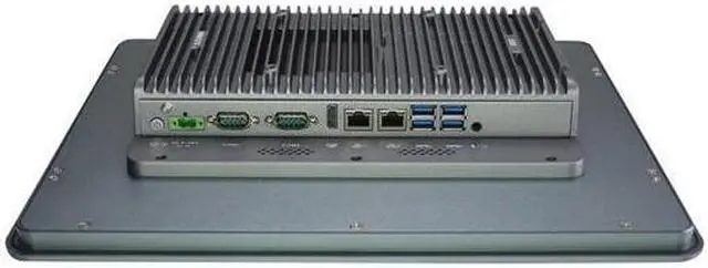 Alt view image 2 of 7 - HUNSN 15 Inch Industrial IP65 Front Panel PC, I5 8260U, PX03, Multi Touch Resistance Touch Screen, Windows 11 or Linux Ubuntu, TPM2.0, 9-36V 2Pin Phoenix, 2 x COM, HDMI, 2 x LAN, 8G RAM, 256G SSD