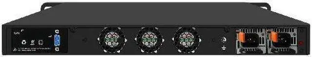 Alt view image 7 of 7 - HUNSN 1U Firewall Appliance with Redundancy Power Supply, Core I5 7500, RJ10k, Mikrotik, VPN, Network Rackmount, AES-NI, 8 x I211 LAN, 2 x SFP+ 10Gbe 82599ES, Barebone, NO RAM, NO Storage, NO System