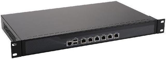 Main image of HUNSN 1U Rackmount Firewall Hardware, pFsense, OPNsense, Celeron J6412, RS06l, Mikrotik, VPN, Network Security Appliance, AES-NI, 6 x I226-V 2.5Gbe, Console, VGA, 4G RAM, 32G SSD