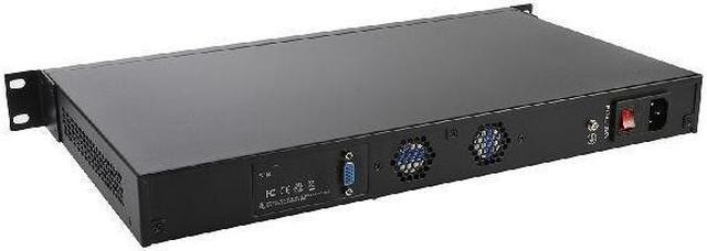 Alt view image 2 of 4 - HUNSN 1U Rackmount Firewall Hardware, pFsense, OPNsense, Celeron J6412, RS06l, Mikrotik, VPN, Network Security Appliance, AES-NI, 6 x I226-V 2.5Gbe, Console, VGA, 4G RAM, 32G SSD