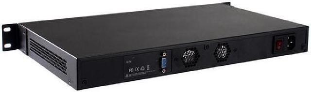 Alt view image 4 of 4 - HUNSN 1U Rackmount Firewall Hardware, pFsense, OPNsense, Celeron J6412, RS06l, Mikrotik, VPN, Network Security Appliance, AES-NI, 6 x I226-V 2.5Gbe, Console, VGA, 4G RAM, 32G SSD