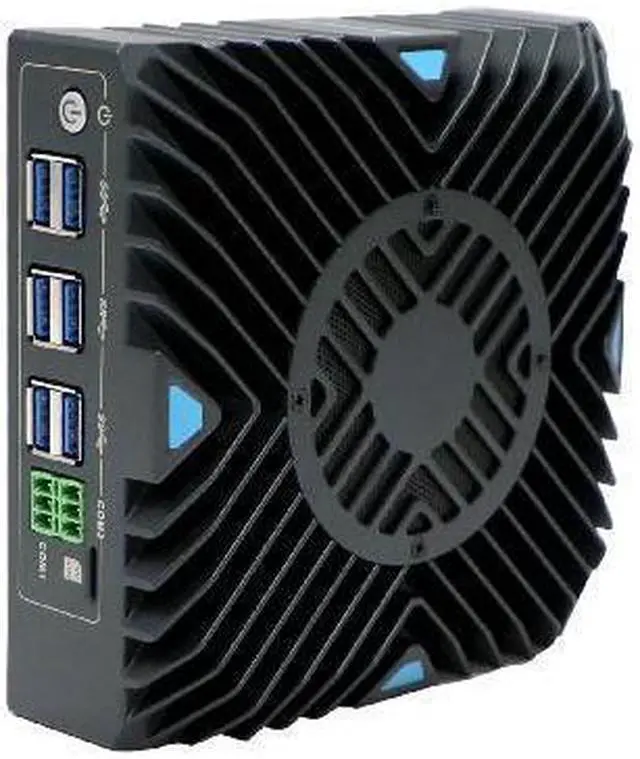Alt view image 4 of 6 - HUNSN Side Mount Din Rail Micro Firewall Appliance, Mini PC, pFsense, Mikrotik, I3 10110U, RX19, OPNsense, VPN, Router PC, 4 x I210 I211, HDMI, TPM2.0, SIM Slot, 32G RAM, 512G SSD
