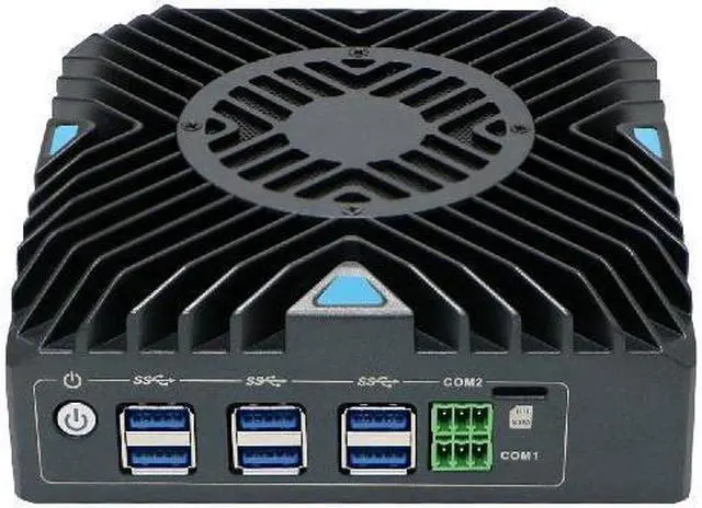 Alt view image 6 of 6 - HUNSN Side Mount Din Rail Micro Firewall Appliance, Mini PC, pFsense, Mikrotik, I3 10110U, RX19, OPNsense, VPN, Router PC, 4 x I210 I211, HDMI, TPM2.0, SIM Slot, 32G RAM, 512G SSD