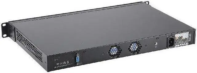 Alt view image 2 of 5 - HUNSN 1U Firewall Appliance, pFsense, I5 9400, RS46, Mikrotik, OPNsense, VPN, Network Rackmount, 8 x Gigabit LAN, 2 x SFP+ 10Gbe 82599ES, COM, VGA, SIM Slot, 32G RAM, 128G SSD