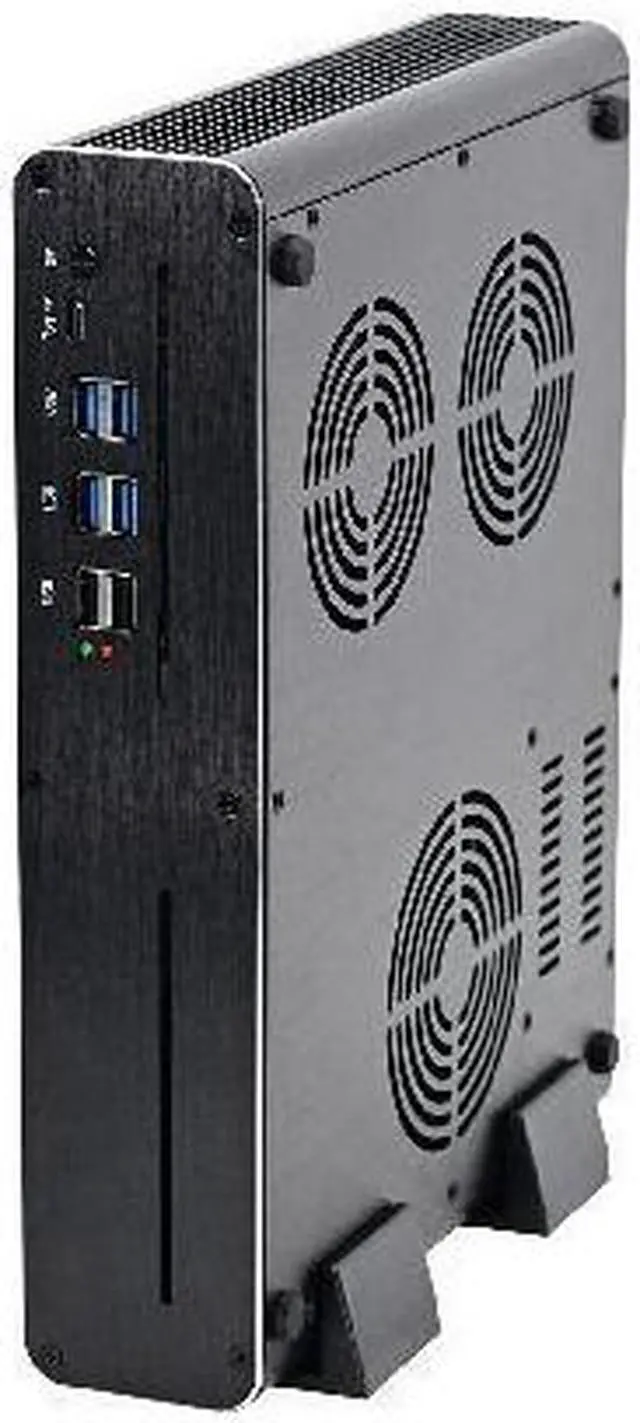 Alt view image 3 of 4 - HUNSN 8K Mini PC, Gaming Computer, Core I7 10870H, BM33n, Windows 11 / Linux Ubuntu, Wi-Fi 6, RTX4060 8G Graphic, HDMI, 3 x DP, Full-featured Type-C, 2 x LAN, 16G RAM, 512G M.2 SSD