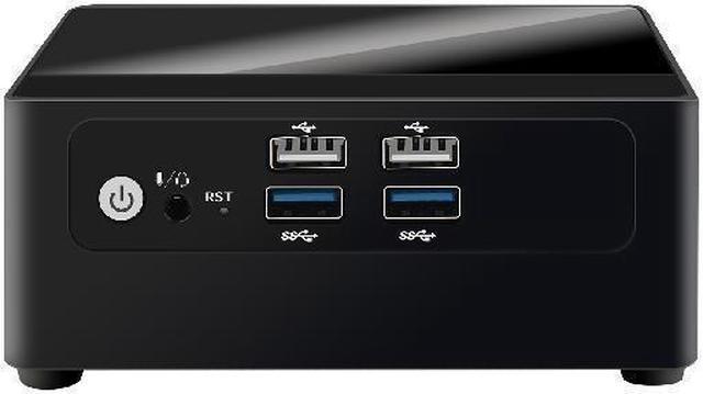 Alt view image 3 of 6 - HUNSN Mini PC, HTPC, Small Server, U300, BJ03, Desktop Computer, Windows 11 Pro or Linux Ubuntu, AX WiFi 6, BT5.2, 2 x HDMI, 2 x Type-C for DP USB3.2, 2 x LAN, Vesa Mount, 16G RAM 256G SSD