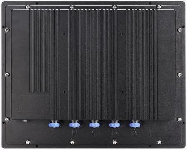 Alt view image 5 of 5 - IP68 Full Waterproof 12.1 Inch Industrial All In One Panel PC, Resistive Touch Screen, J1900, HUNSN PW18, Windows 11 / Linux Ubuntu, 2 x RS232, RS485, 2 x LAN, 3 x USB, 12-24V DC, 4G RAM, 128G SSD