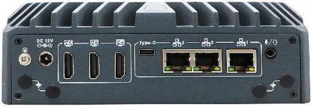 Alt view image 3 of 6 - HUNSN Micro Firewall Appliance, Mini PC, pFsense, Mikrotik, Ultra 5 125U, RX20, OPNsense, VPN, Router PC, 3 x 2.5GbE I226-V, 3 x HDMI, Type-C, AI Boost NPU, 0 RAM, 0 Storage, Barebone No System