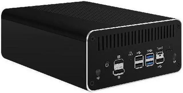 Alt view image 2 of 7 - HUNSN Micro Firewall Appliance, Mini PC, pFsense, I3 1315U, RJ24, Mikrotik, OPNsense, VPN, Router PC, 6 x 2.5GbE I226-V, HDMI, DP, USB3.2, Type-C, TF, With Fan, 32G RAM, 128G SSD