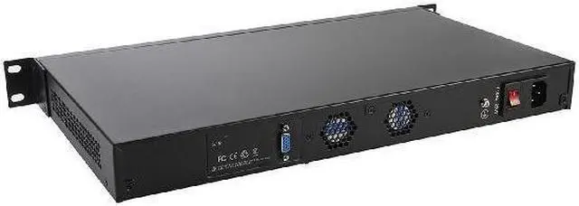 Alt view image 3 of 4 - HUNSN 1U Rackmount Firewall Hardware, PFSense, OPNsense, I5 13400T, RS48, Mikrotik, VPN, Network Appliance, 6 x 2.5GbE LAN, 2 x SFP28 25GbE Optical, COM, VGA, 16G RAM, 256G SSD