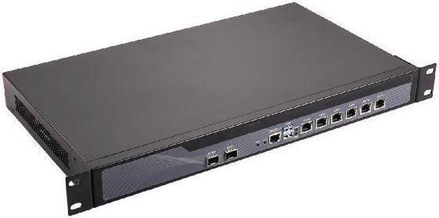 Alt view image 2 of 4 - HUNSN 1U Rackmount Firewall Hardware, PFSense, OPNsense, I5 13400T, RS48, Mikrotik, VPN, Network Appliance, 6 x 2.5GbE LAN, 2 x SFP28 25GbE Optical, COM, VGA, 16G RAM, 256G SSD