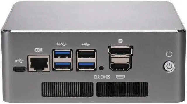 Alt view image 2 of 4 - HUNSN Micro Firewall Appliance, Mini PC, pFsense, Mikrotik, Core I5 1240P, RS54, OPNsense, VPN, Router PC, 6 x 2.5GbE I226-V, DP, HDMI, RJ45 COM, With FAN, 0 RAM, 0 Storage, Barebone No System