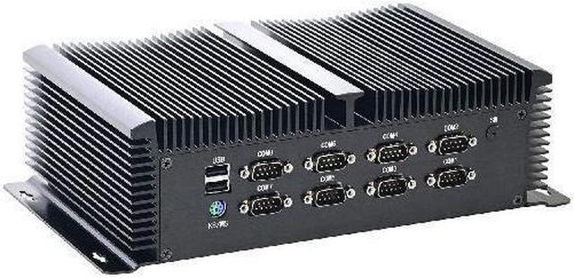 Main image of HUNSN Fanless Industrial Computer, IPC, Mini PC, I7 1355U, IM11, 8 x COM, PS/2, 4 x USB3.0, 4 x USB2.0, GPIO, 3 x LAN, 2 x HDMI, DP, 64G RAM 4TB SSD