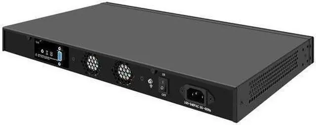 Alt view image 4 of 5 - HUNSN 1U Firewall Hardware Network Security Appliance, pFSense, Mikrotik, Celeron J6412, RJ08, OPNsense, VPN, Router PC, AES-NI, 6 x 2.5GbE I226-V, Console, VGA, 8G RAM, 128G SSD