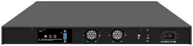 Alt view image 2 of 5 - HUNSN 1U Firewall Hardware Network Security Appliance, pFSense, Mikrotik, Celeron J6412, RJ08, OPNsense, VPN, Router PC, AES-NI, 6 x 2.5GbE I226-V, Console, VGA, 8G RAM, 128G SSD
