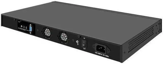 Alt view image 4 of 5 - HUNSN 1U Firewall Hardware Appliance, PFSense, Untangle, I5 3470, RJ08, Mikrotik, OPNsense, VPN, Router PC, B75 Chipset, Bypass, 6 x Gigabit LAN, Console, VGA, 0 RAM, 0 Storage, Barebone No System