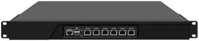 Alt view image 5 of 5 - HUNSN 1U Firewall Hardware Appliance, PFSense, Untangle, I5 3470, RJ08, Mikrotik, OPNsense, VPN, Router PC, B75 Chipset, Bypass, 6 x Gigabit LAN, Console, VGA, 0 RAM, 0 Storage, Barebone No System