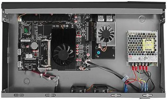 Alt view image 5 of 7 - HUNSN 1U Firewall Appliance 10GbE, PFSense, Mikrotik,2th Gen I3 2328M, 2350M, 2370M, RJ16, OPNsense, VPN,  6 x 2.5GbE I226-V, 2 x SFP+ 82599ES 10GbE, 0 RAM, 0 Storage, Barebone No System