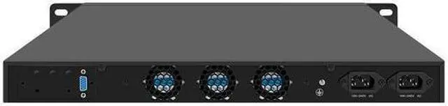 Alt view image 2 of 5 - HUNSN 1U Firewall Appliance 10GbE with Redundancy Power Supply, PFSense, I5 12400, RJ16, Mikrotik, OPNsense, VPN, 6 x 2.5GbE LAN, 2 x SFP+, Support 19-24V DC, 64G RAM, 256G SSD