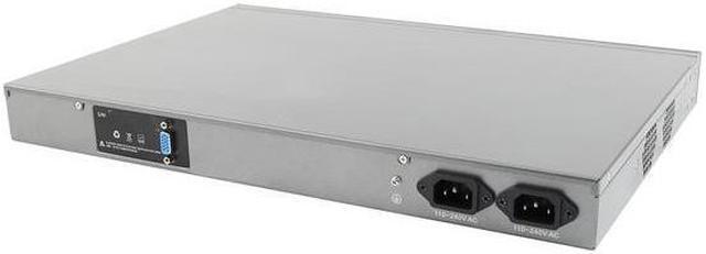 Alt view image 4 of 4 - HUNSN 1U Firewall Appliance with Redundancy Power Supply, Rack Mount, Celeron J6413, RJ29, PFSense, Mikrotik, OPNsense, VPN, 6 x 2.5GbE I226 LAN, 2 x AC Socket, 8G RAM, 128G SSD