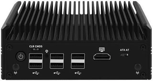 Alt view image 2 of 6 - HUNSN Triple Display Micro Firewall Appliance, Mini PC, PFSense, Alder Lake-N I3 N305, RJ35, Mikrotik, OPNsense, VPN, Router PC, 2 x HDMI, DP, 4 x 2.5GbE I226-V, 16G RAM, 64G SSD