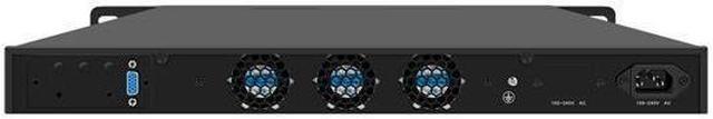 Alt view image 2 of 4 - HUNSN 1U Firewall Appliance, Network Rackmount Security Hardware, PFSense, Core I5 12400, RJ65, Mikrotik, OPNsense, VPN, H61 / B660, 6 x 2.5GbE I226-V, 16G RAM, 64G SSD