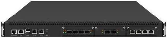 Main image of HUNSN 1U Firewall Appliance XEON Server with IPMI, PFSense, 2 x E5 2699 V4, RJ66, Mikrotik, OPNsense, VPN, C612, 6 x I210 I211 LAN, 4 x X710 SFP+, 2 x 82599 SFP+, 32G RAM, 256G SSD