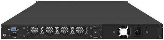 Alt view image 2 of 6 - HUNSN 1U Firewall Appliance XEON Server with IPMI, PFSense, 2 x E5 2697 V4, RJ66, Mikrotik, OPNsense, VPN, C612, 2 x 1GbE LAN, 4 x 2.5GbE LAN, 2 x 82599 SFP+, 16G RAM, 128G SSD