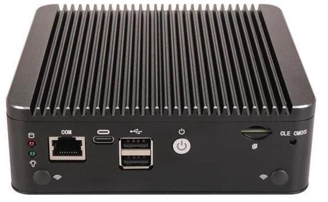 Alt view image 2 of 7 - HUNSN Micro Firewall Appliance, Mini PC, PFSense, Mikrotik, N100, RS34, OPNsense, VPN, Router PC, 4 x 2.5GbE I226-V LAN, HDMI, DP, SIM Slot, Console, Type-C, 16G RAM, 128G SSD