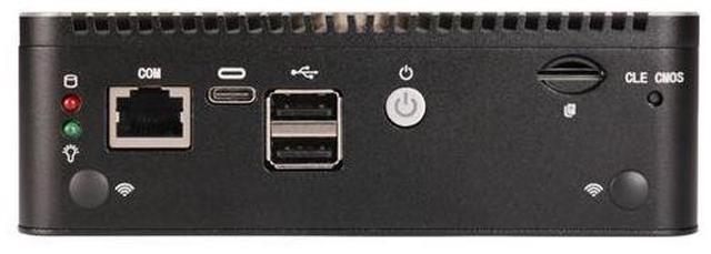 Alt view image 5 of 7 - HUNSN Micro Firewall Appliance, Mini PC, PFSense, Mikrotik, N100, RS34, OPNsense, VPN, Router PC, 4 x 2.5GbE I226-V LAN, HDMI, DP, SIM Slot, Console, Type-C, 16G RAM, 128G SSD