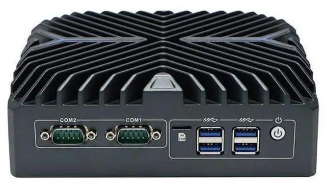 Alt view image 2 of 6 - HUNSN Fanless Micro Firewall Appliance, Mini PC, PFSense, I3 1215U, RX16, Mikrotik, OPNsense, VPN, Router PC, 3 x 2.5GbE LAN, 3 x HDMI, 2 x COM, SIM Slot, TPM2.0, 16G RAM, 512G SSD