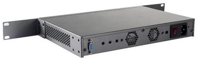 Alt view image 4 of 6 - Firewall Hardware, Pfsense, Mikrotik, VPN, Atom D525, RS01, Network Security Appliance, Router PC, 4 x Gigabit LAN/2USB/COM/VGA/Fan,(4G RAM/64G SSD)