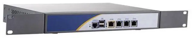 Alt view image 6 of 6 - Firewall Hardware, Pfsense, Mikrotik, VPN, Atom D525, RS01, Network Security Appliance, Router PC, 4 x Gigabit LAN/2USB/COM/VGA/Fan,(4G RAM/64G SSD)