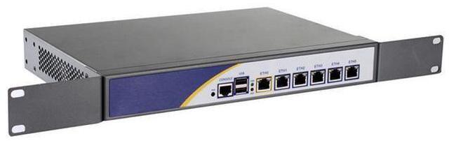 Alt view image 3 of 6 - Micro Firewall Appliance, Mini PC, VPN, Router PC, N5105, HUNSN RS03k, AES-NI, 6 x I226-V 2.5Gbe, 2 x USB, COM, VGA, SIM Slot, Barebone, NO RAM, NO Storage, NO System