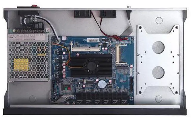 Alt view image 6 of 6 - 1U Rackmount Firewall, Mikrotik, VPN, Network Security Appliance, Atom D525, RS04, Router PC, 6 Gigabit LAN/2USB/COM/VGA/Fan,(Barebone, NO RAM, NO Storage, NO System)