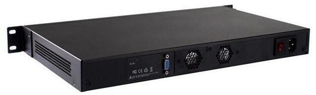 Alt view image 4 of 7 - 1U Rackmount Firewall Hardware, pFsense plus, OPNsense, J4125, HUNSN RS06k, Mikrotik, VPN, Network Security Appliance, AES-NI, 6 x I226-V 2.5Gbe, Console, VGA, 4G RAM, 64G SSD
