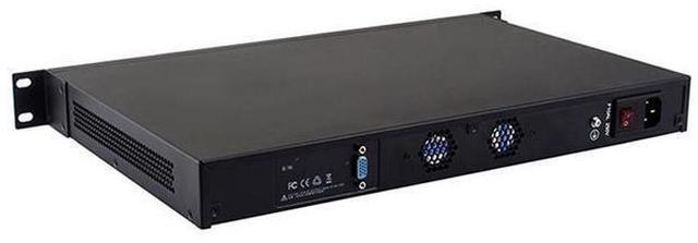 Alt view image 2 of 3 - HUNSN 1U Rackmount Firewall, Mikrotik, Pfsense, OPNsense, VPN, Core I5 2520M, RS07, Network Security Appliance, Router PC, AES-NI/8 LAN/2 Optical SFP/2 USB3.0/COM/VGA, 8G RAM, 256G SSD
