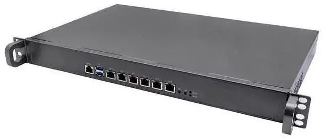 Alt view image 5 of 5 - HUNSN 1U Firewall Appliance, PFSense, Mikrotik, OPNsense, I5 3210M, RZ02, VPN, Network Security Rackmount Router Hardware, 6 x 2.5GbE 226-V LAN, Console, 4G RAM, 128G SSD
