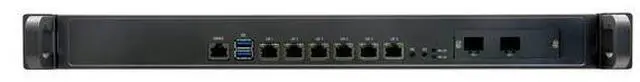 Alt view image 3 of 5 - HUNSN 1U Firewall Appliance, PFSense, Mikrotik, OPNsense, I5 3210M, RZ02, VPN, Network Security Rackmount Hardware, 6 x 2.5GbE 226-V LAN, 2 x SFP, Console, 4G RAM, 32G SSD