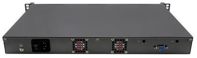 Alt view image 2 of 5 - HUNSN 1U Firewall Appliance for PFSense, Mikrotik, Celeron 5205U, RZ02, OPNsense, Sophos, Kerio, VPN, 6 x I211 I210 LAN, 4 x SFP, Console, with SIM Slot, 16G RAM, 128G SSD