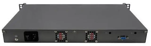 Alt view image 2 of 5 - HUNSN 1U Firewall Appliance for PFSense, Mikrotik, OPNsense, Sophos, Celeron 5205U, RZ02, Kerio, VPN, Network Security Router, 10 x Gigabit LAN, Console, 32G RAM, 128G SSD