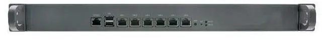Alt view image 3 of 5 - HUNSN 1U Firewall Appliance with Redundancy Power Supply, PFSense, Mikrotik, I7 9700, RZ09, OPNsense, Untangle, Sophos, Kerio, VPN, 6 x 1GbE LAN, 2 x AC Socket, 16G RAM, 128G SSD