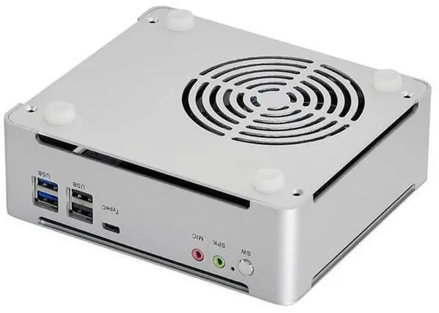 Alt view image 5 of 6 - HUNSN 4K Mini PC, Desktop Computer, Server, I5 1340P 13420H, BM21, Windows 11 / Linux Ubuntu, Wi-Fi 6, BT 5.2, DP1.4a, HDMI2.1, 6 x USB, Type-C, Smart Fan, 64G RAM, 1TB SSD