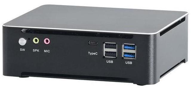 Alt view image 2 of 5 - HUNSN 4K Mini PC, Desktop Computer, Server, I7 1360P 13620H 1355U, BM21, Windows 11 / Linux Ubuntu, Wi-Fi 6, BT 5.2, DP1.4a, HDMI2.1, 6 x USB, Type-C, Smart Fan, 16G RAM, 256G SSD