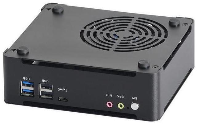 Alt view image 5 of 5 - HUNSN 4K Mini PC, Desktop Computer, Server, I7 1360P 13620H 1355U, BM21, Windows 11 / Linux Ubuntu, Wi-Fi 6, BT 5.2, DP1.4a, HDMI2.1, 6 x USB, Type-C, Smart Fan, 16G RAM, 256G SSD