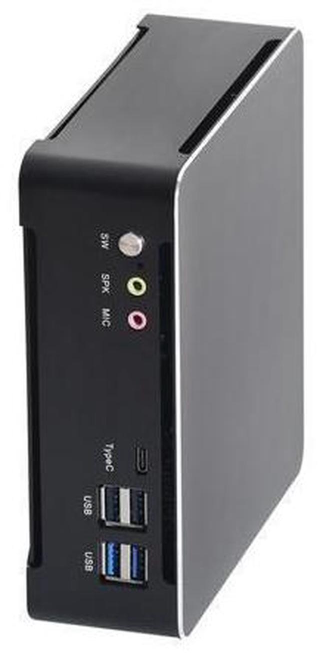 Alt view image 3 of 5 - HUNSN 4K Mini PC, Desktop Computer, Server, I7 1360P 13620H 1355U, BM21, Windows 11 / Linux Ubuntu, Wi-Fi 6, BT 5.2, DP1.4a, HDMI2.1, 6 x USB, Type-C, Smart Fan, 16G RAM, 256G SSD